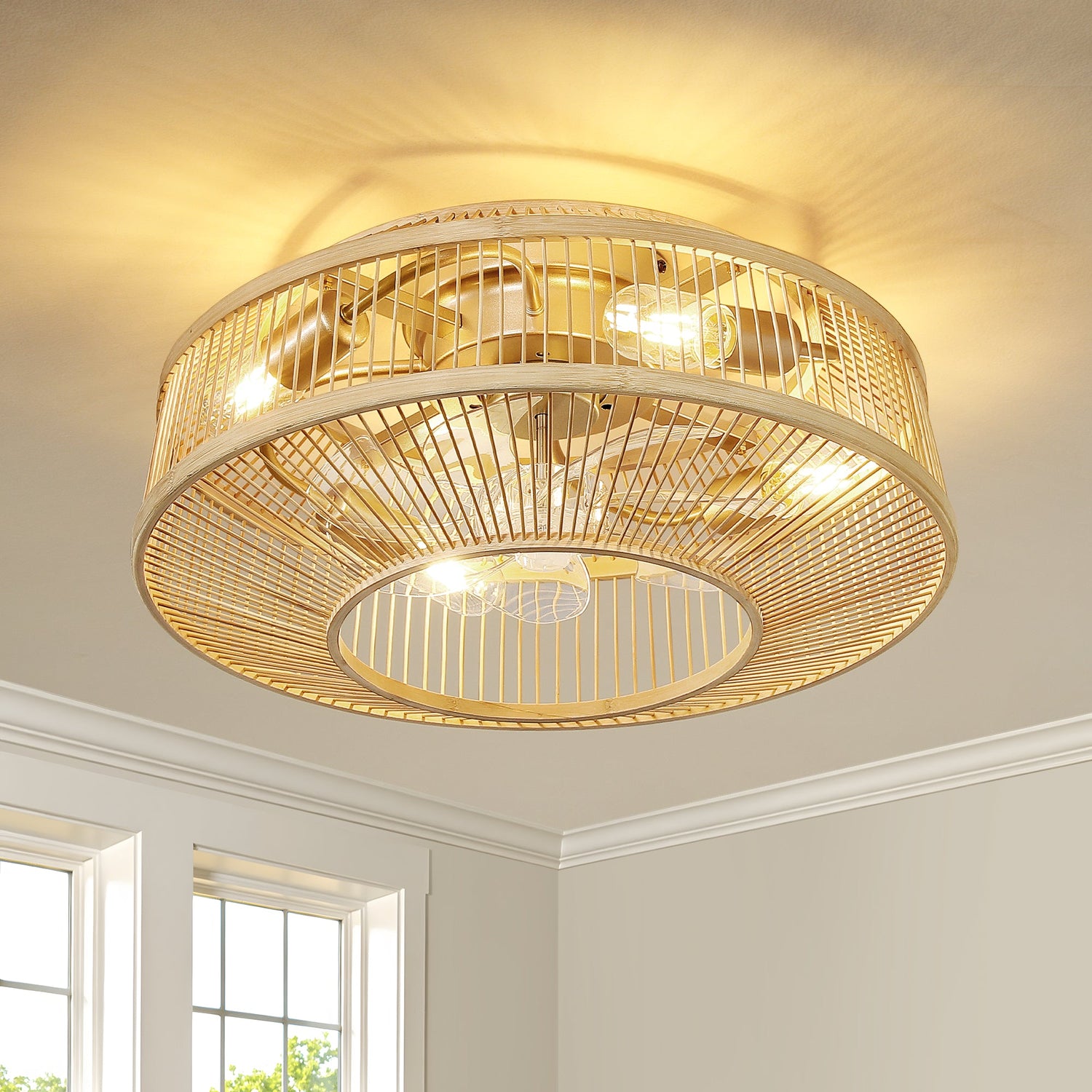 Flush Mount Ceiling Fans