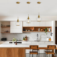 Modern Gold Chandelier