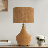 Natural Rattan Table Lamp