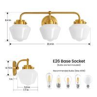 Gold 3-Light