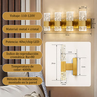Gold Set of 4