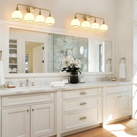 Gold&White 4-Light