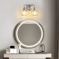 Nickel Finish 2-Light