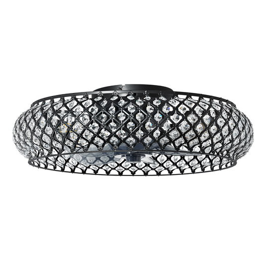 Caged Ceiling Fan with Light