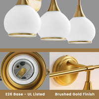 Gold&White 3-Light
