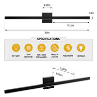 Linear LED Vanity Light Bar