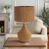 Natural Rattan Table Lamp