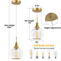 Modern Gold Chandelier
