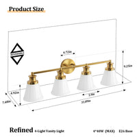 Gold 4-Light