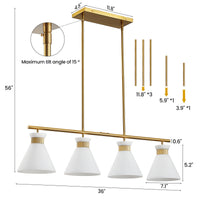 Gold 4-Light