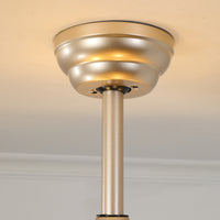 19" Indoor Gold Ceiling Fan (with Light and Remote Control)