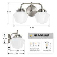 Silver 2-Light