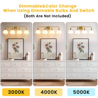 Gold&White 4-Light