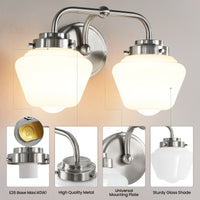 Silver 2-Light