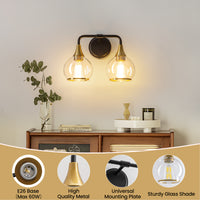 Black&Gold 2-Light
