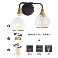 Black&Gold 2-Light