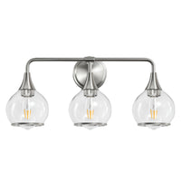 Nickel Finish 3-Light