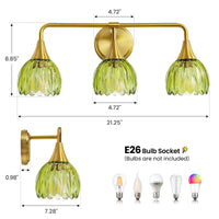 Gold&Green 3-Light