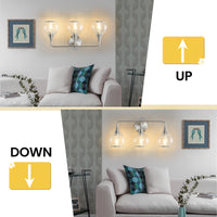 Nickel Finish 3-Light