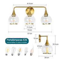 Gold 3-Light