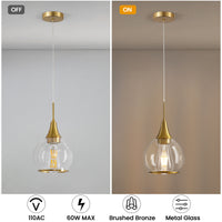 Modern Gold Chandelier