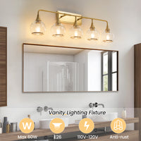 Gold 5-Light