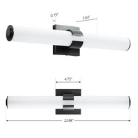 Black 22.8in