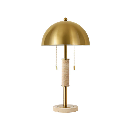 Gold 2-Light Table Lamp