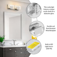Silver 2-Light